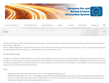 Tablet Screenshot of eucaris.net